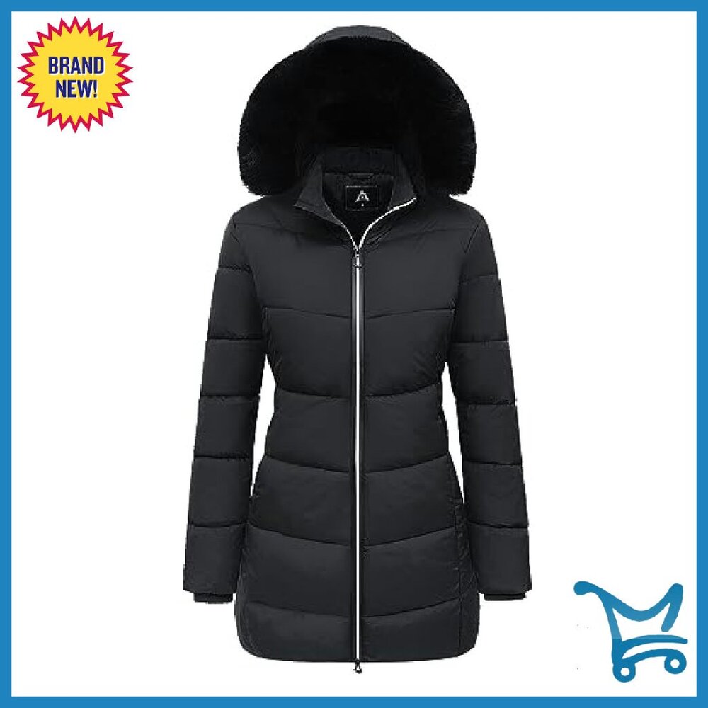 Winter Down Puffer Jacket Windproof Waterproof Ho… - image 2